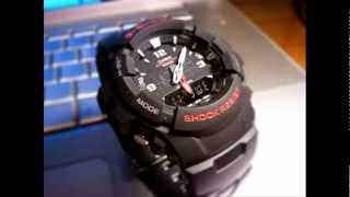 Casio Mens G1001BV GShock Classic AnaDigi [upl. by Lorolla]