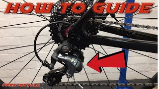 ShimanoTiagra 4700 Rear Derailleur Fitting Guide [upl. by Refinnaej]