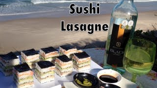 Search for a Food Tube Star Sushi Lasagne cheekyricho [upl. by Annatsirhc]