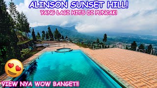 Review Resort Yang Lagi Hits di Puncak  Alinson Sunset Hill  Puncak Bogor [upl. by Barvick150]