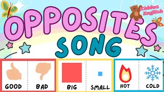 Opposites Song for Kids  Fun Kids English [upl. by Burner]