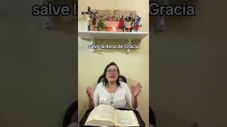 El ángel Gabriel se dirige a María con el saludo “Jaire” en griego que significa “alégrate” [upl. by Carlton]