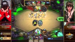 Hearthstone World Championship 2014  Finals  Firebat Vs Tiddler Celestial [upl. by Noirda488]