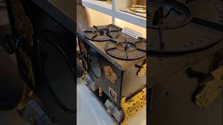 Unbelievable 100 Year Old Gas Stove amp Microwave System 😱 ytshorts shorts [upl. by Wesa]