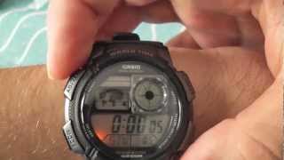 CASIO AE1000W1AV watch [upl. by December]