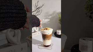 Irish Cream Latte homecafe coffeerecipe icedcoffee dalgonacoffee whippedcoffee [upl. by Morlee]