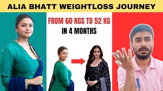 Alia Bhatt 🔥 Weightloss Diet Plan And Secrets ✅ [upl. by Krum]