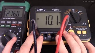 Teardown and Review of the VC60B Insulation TesterMegohmmeter [upl. by Aloise]