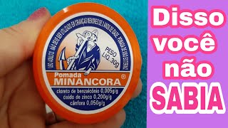 5 Formas de usar a minancora Elimina chulé limpa a pele queimaduras [upl. by Eadahc]