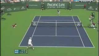 nadal vs roddick sf iw 2007 [upl. by Ferro]