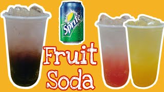 FRUIT SODA Recipe [upl. by Cassandre]