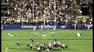 SDSU vs BYU football 1995 [upl. by Noeled]