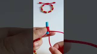 Make bracelets using string  ideas for string bracelets bracelet string tutorial [upl. by Eckblad367]