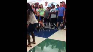 Hunt middle school dance off [upl. by Vevay601]