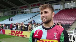 Scoring for Harlequins in front of my family was unreal  Will Trenholm [upl. by Latta]