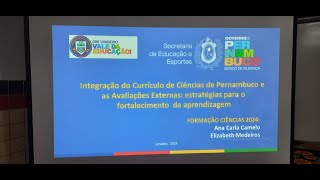 Formação Ciências da Natureza Ensino Fundamental GRE VC 04 11 2024 [upl. by Eibba]