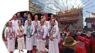 Bugun Dance Performance 💃🏼Inauguration for New Thubchog Gatsel Ling Monastery  Passang Vlog ☺️ [upl. by Ayhtak761]