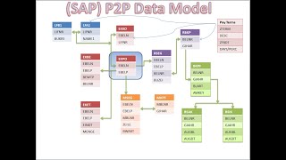 P2P Procure to Pay cycle ERP Business Process  Understanding SAP P2P Tables [upl. by Fisa]