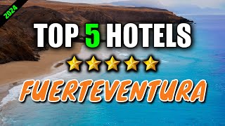 🇪🇸 Best FUERTEVENTURA Hotels ✈ My top 5  Where to stay in FUERTEVENTURA  Hotel Review [upl. by Gisser184]