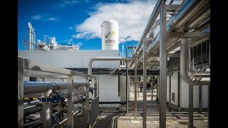 FirstBio2Shipping bioLNG installatie Attero Wilp [upl. by Esirahs]