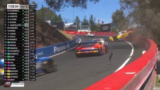 Bathurst 12 Hours 2024  WRT BMW 32 HUGE CRASH [upl. by Rafaela]