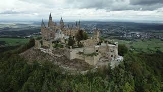 Schloss Hohenzollern  Drone 4k [upl. by Celisse]