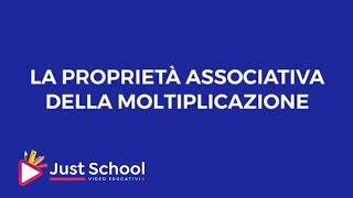 Proprietà associativa della moltiplicazione [upl. by Ardeid]