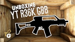 Army Armament R36K GBB  Scope  G36C Airsoft Replica Unboxing [upl. by Daugherty]