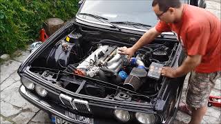 bmw e28 M30B35 first start [upl. by Eltsyrc]