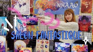 Go à Paris pour le SALON FANTASTIQUE ✦ Art Vlog [upl. by Irama786]