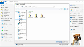 How to unzip a zip file with WinZip [upl. by Gifferd]