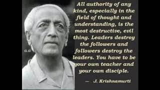 Krishnamurti  The Only Revolution  Part 3 [upl. by Dulci867]