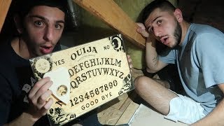 OUIJA BOARD IN MY HAUNTED ATTIC we got threatened  FaZe Rug [upl. by Anir]