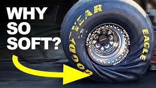 How Dragster Tyres Accelerate to 335 MPH in 36 Seconds [upl. by Heaps]