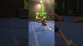 Cork utah shorts flips backflip cork gymnast gymnasticflips youtubegrowth [upl. by Nnaaras]