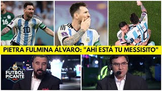 FURIOSOS ÁLVARO y PIETRA en un DEBATE CANDENTE por la derrota de MÉXICO vs ARGENTINA│Futbol Picante [upl. by Kries]