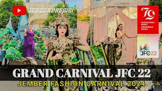 GRAND CARNIVAL JFC 22  JEMBER FASHION CARNIVAL 2024jemberpresisi [upl. by Sherrie]