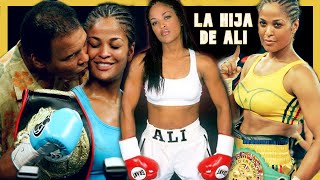 LA MOHAMMAD ALI DEL BOXEO FEMENINO La mujer con el MEJOR promedio de NOCAUT  LAILA ALI Historia [upl. by Amaerd]