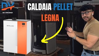 RISPARMIARE con una CALDAIA a PELLET o LEGNA [upl. by Mitch]