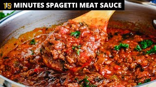 BEST EVER SPAGHETTI SAUCE spaghetti sauce cooking [upl. by Ellehcam]