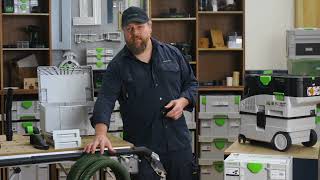 Festool Cordless Mobile Dust Extractor CTMC MIDI Accessories and Consumables [upl. by Nugent]