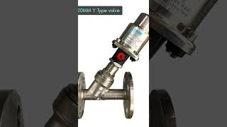 pneumatic angle Seat valve [upl. by Nedla]