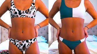 BIKINI TRY ON HAUL FOR VACATION [upl. by Robins]