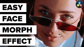 Easy Face Morph Effect  DaVinci Resolve [upl. by Hibben]