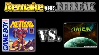 ROR Metroid II Return of Samus Vs Another Metroid 2 Remake [upl. by Bud]