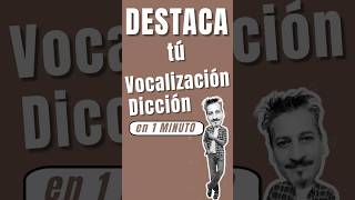 ✔️Domina Tu Voz Mejora Dicción y Vocalización en 1 Minuto 🚀🎤 [upl. by Dubois455]