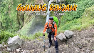 Pendakian Gunung Rinjani Lintas Jalur Sembalun  Torean [upl. by Innattirb]