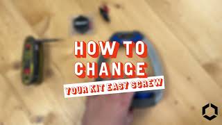 How to change your kit easy screw [upl. by Fortunia]