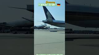 frankfurtairport lufthansa fraport airport aviationlovers fra plane fra f frankfurtgermany [upl. by Shakespeare]