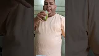 tomando o suco kkk suco detox youtube ednaldogravatáoficial [upl. by Harikahs579]